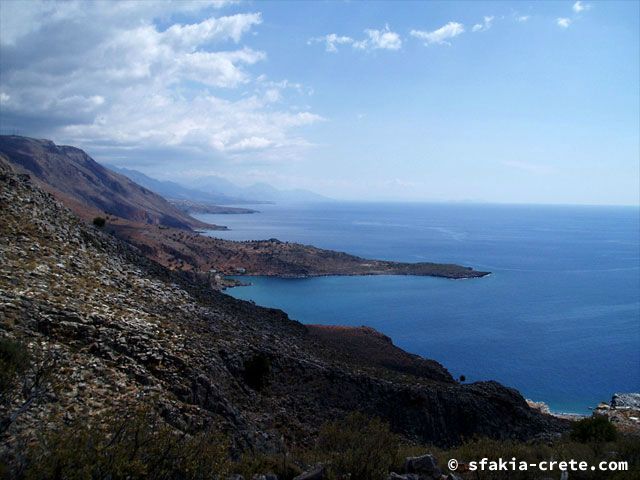 Photo report of a walk around Loutro, Sfakia, Crete, September 2008